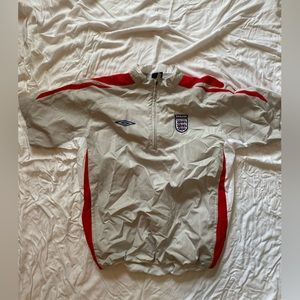 Men’s Umbro England Training Warmup Pullover